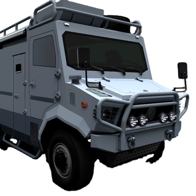 Chinese Dongfeng EQ6602ZT6D Four-wheel Drive Off-road Bus Suv Special Bus for Sale